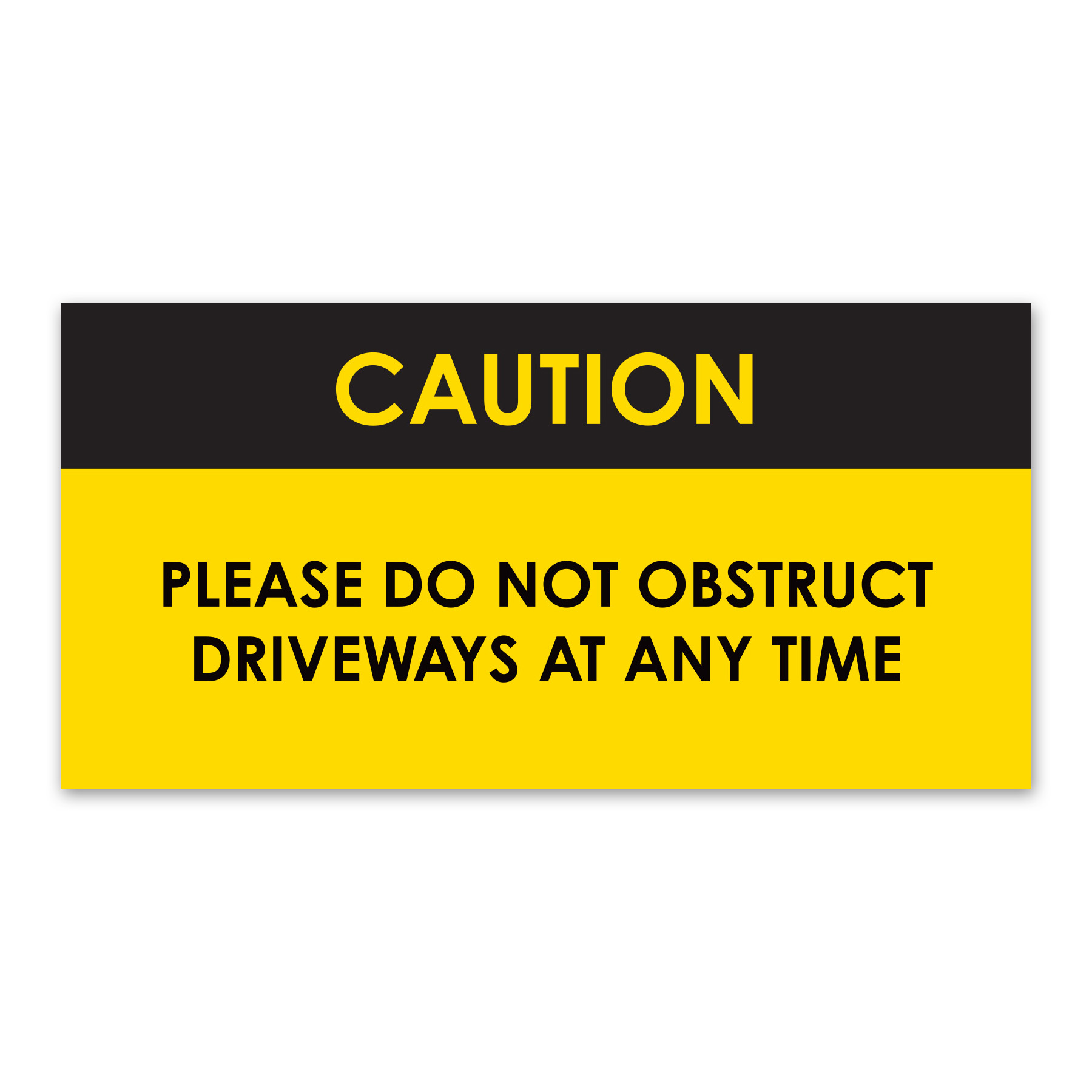 PLEASE DON'T OBSTRUCT